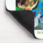 Tapis De Souris Lune dans le Verseau (Coin)