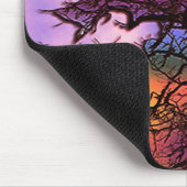 Tapis De Souris Lune dans les arbres..... (Coin)