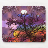 Tapis De Souris Lune dans les arbres..... (Devant)