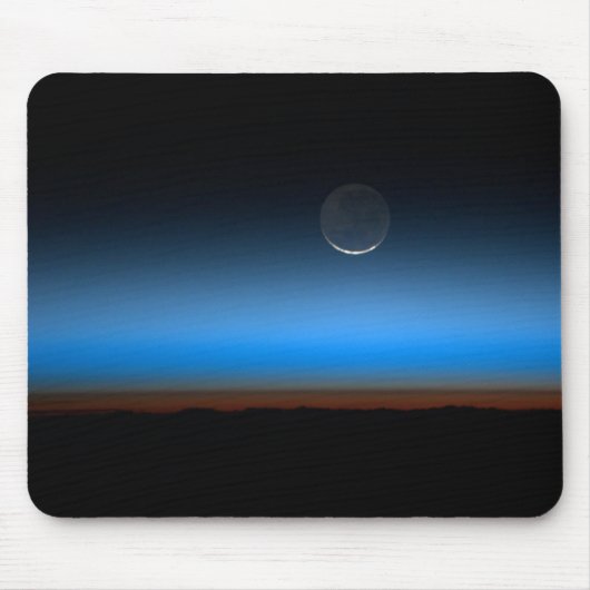 Tapis De Souris Lune de la souris spatiale (Devant)
