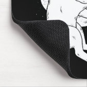 Tapis De Souris Lune de lapin (Coin)