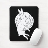 Tapis De Souris Lune de lapin (Avec souris)