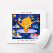 TAPIS DE SOURIS LUNE DE LION (Avec souris)