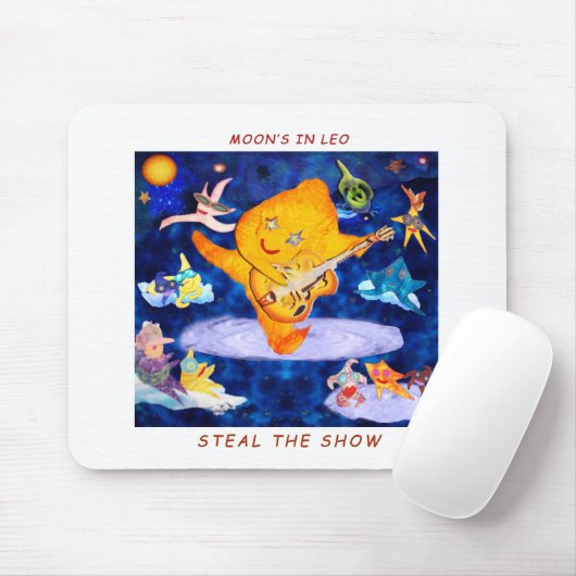 TAPIS DE SOURIS LUNE DE LION (Avec souris)