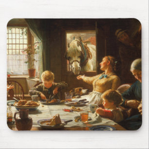 Tapis De Souris L'une des familles (l'âne étant Fed)