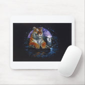 Tapis De Souris Lune du Bengale (Avec souris)