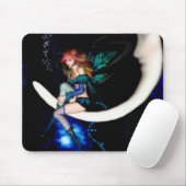 Tapis De Souris Lune féerique Mousepad (Avec souris)