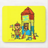 Tapis De Souris Lune ou buste ! (Devant)