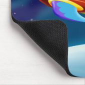 Tapis De Souris Lune Rocket (Coin)