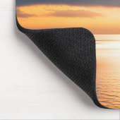 Tapis De Souris Lune Sur L'Eau Océanique (Coin)