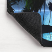 Tapis De Souris Lune tropicale Mousepad (Coin)