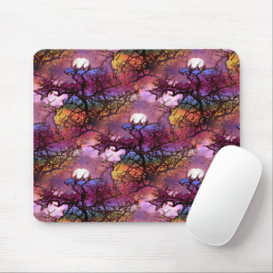 Tapis De Souris Lunes dans les arbres....
