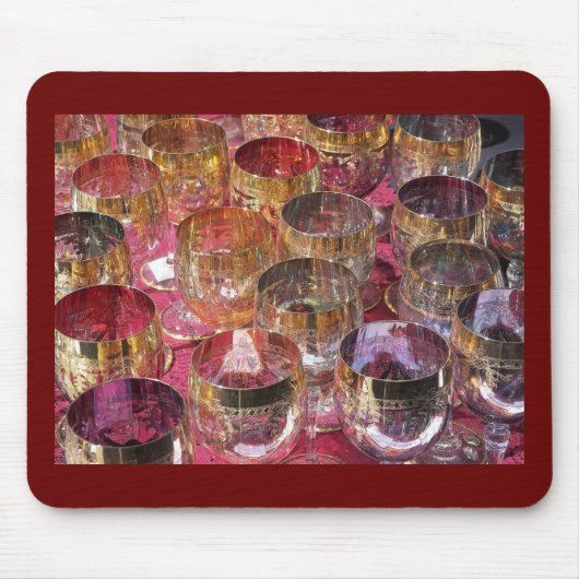 Tapis De Souris Lunettes colorées (Devant)
