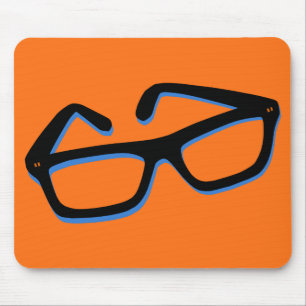 Tapis De Souris Lunettes de nerd cool