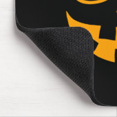 Tapis De Souris Lunettes de soleil Jack-o'-lantern Face Halloween  (Coin)