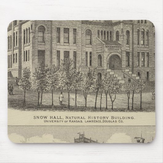 Tapis De Souris L'Université du Kansas (Devant)