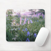 Tapis De Souris Lupines et iris (Avec souris)