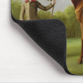 Tapis De Souris Lustre de George Stubbs |, tenu par un marié, (Coin)