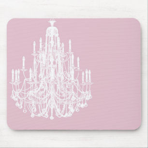 Tapis De Souris Lustre rose chic