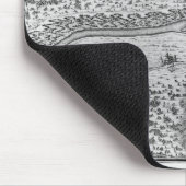 Tapis De Souris Lutetia ou le premier plan de Paris (Coin)