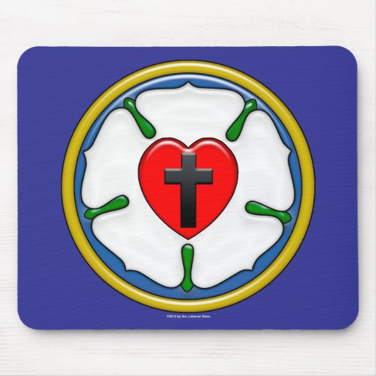 Tapis De Souris Luther, Rose, (Devant)