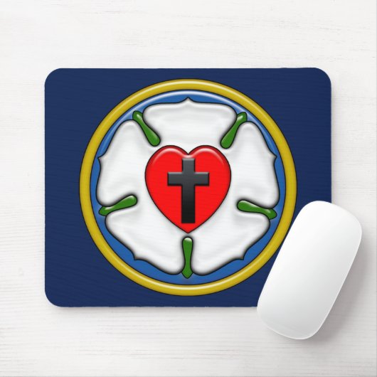 Tapis De Souris Luther, Rose, (Avec souris)