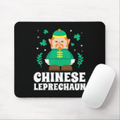 Tapis De Souris Lutin chinois drôle de la Saint-Patrick (Avec souris)
