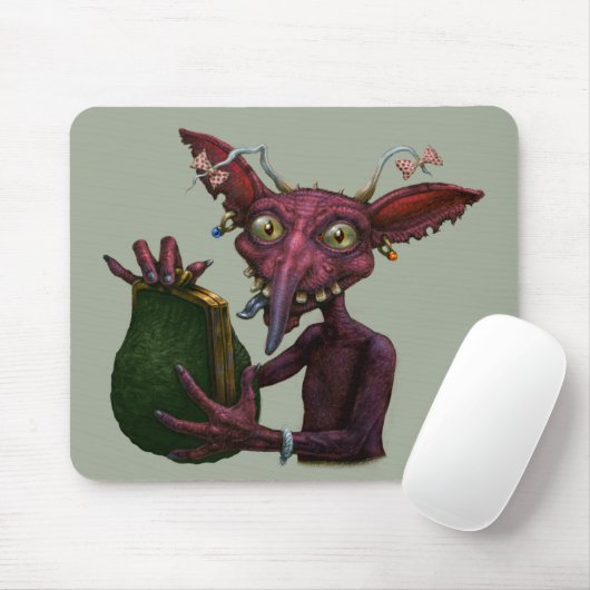 Tapis De Souris Lutin effronté (Avec souris)