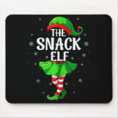 Tapis De Souris Lutin friandise Noël Filles Femmes Équipe de l'elf (Devant)