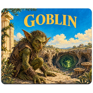 Tapis De Souris Lutin, Monstre de Fantaisie Gothique