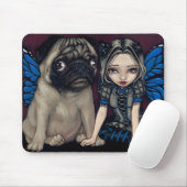 Tapis De Souris Lutin" Mousepad "de carlin (Avec souris)