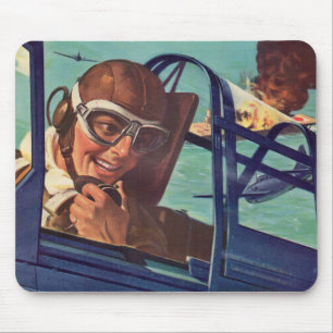Tapis De Souris Lutte aérienne 2ÈME GUERRE MONDIALE des années 194