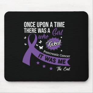 Tapis De Souris Lutte contre le cancer du pancréas Ruban 12