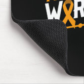 Tapis De Souris Lutte De Sensibilisation À La Leucémie Comme Une C (Coin)