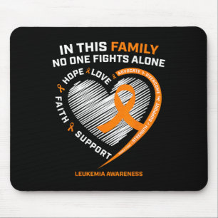 Tapis De Souris Lutte familiale Leucémie Produits de sensibilisati