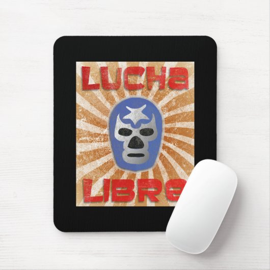 Tapis De Souris Lutte mexicaine de Lucha Libre (Avec souris)
