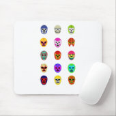 Tapis De Souris Lutte mexicaine de masque de Lucha Libre (Avec souris)