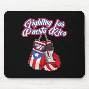 Tapis De Souris Lutte Pour Porto Rico - Portoricain Pride - Bo