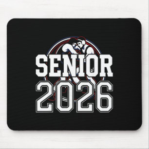 Tapis De Souris Lutte Senior 2026 Promotion 2026 Lutteur Diplômé
