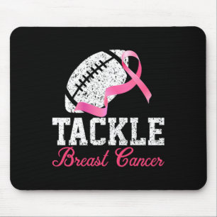 Tapis De Souris Lutter contre le cancer du sein Football Survivant