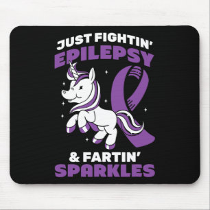 Tapis De Souris Lutter contre l'épilepsie Fartin étincelle les lau