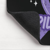 Tapis De Souris Lutter contre l'épilepsie violette Sensibilisation (Coin)