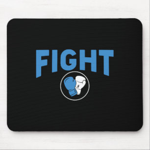 Tapis De Souris Lutter contre les gants de boxe Sensibilisation au