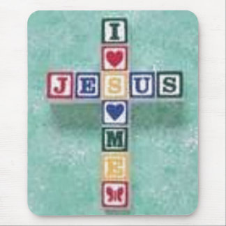 Tapis De Souris Luvs de Jésus je