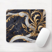 Tapis De Souris Luxe D'Inspiration Baroque (Avec souris)
