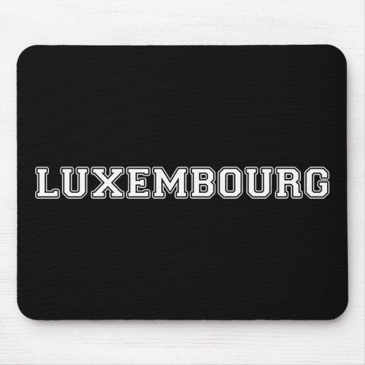Tapis De Souris Luxembourg (Devant)