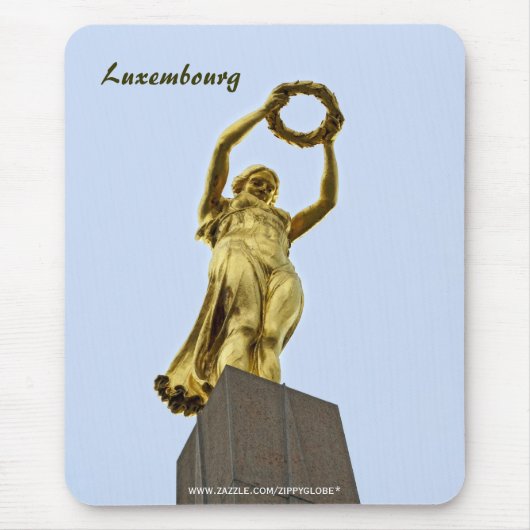 Tapis De Souris Luxembourg Mousepad (Devant)