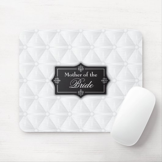Tapis De Souris Luxuriante mère de la Mariage de mariée | Mousepad (Avec souris)