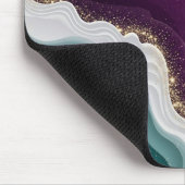 Tapis De Souris Luxury Gold Glitter Marble Pattern (Coin)