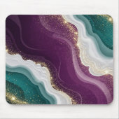 Tapis De Souris Luxury Gold Glitter Marble Pattern (Devant)